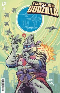 Teenage Mutant Ninja Turtles x Godzilla #4 Cvr B