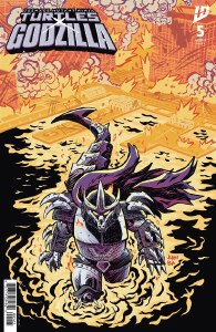 Teenage Mutant Ninja Turtles x Godzilla #5 Cvr B
