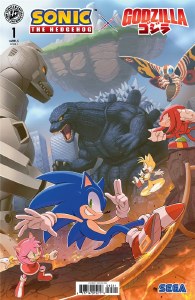 Sonic the Hedgehog x Godzilla #1 Cvr C