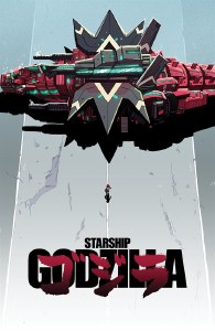 Starship Godzilla Invasion X #1 Akira Homage Incentive Variant