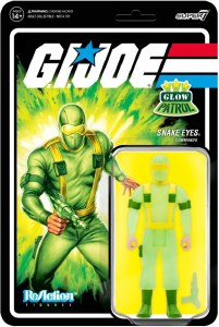 GI Joe ReAction Snake Eyes Glow Patrol SDCC Exclusive Action Figure