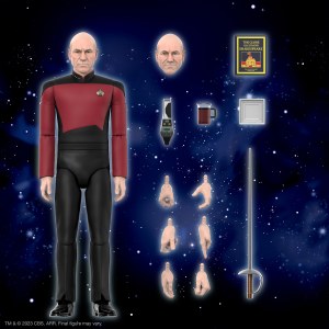 Star Trek The Next Generation Ultimates W2 Captain Jean-Luc Picard Action Figure