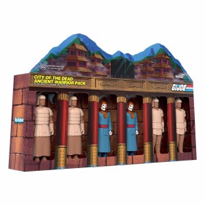GI Joe ReAction City of the Dead Ancient Warrior Action Figure 6 Pack