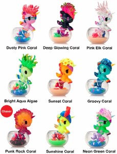 Neon Reef Mermicorno Blind Box Figurine