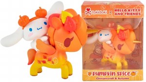 tokidoki x Hello Kitty and Friends Pumpkin Spice Cinnamoroll/Autumn Figurine