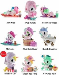 Spa Day Unicorno Blind Box Figurine