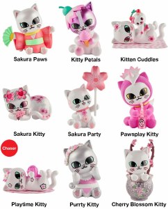 Cherry Blossom Cats Blind Box Figurine