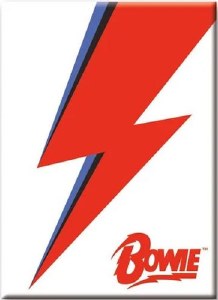 Bowie Lightning Magnet
