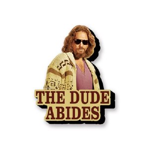 Big Lebowski Abides Funky Chunky Magnet
