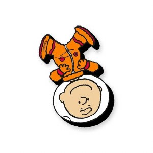 Peanuts Charlie Brown In Space Funky Chunky Magnet