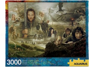 Lord of the Rings Saga 3000 Piece Jigsaw Puzzle