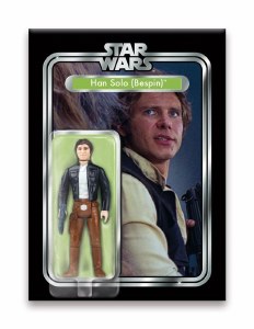 Star Wars Han Solo Action Figure Magnet