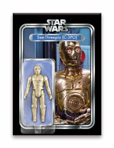 Star Wars c 3PO Action Figure Magnet