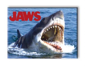 Jaws in Water 2.5 x 3.5 Magnet