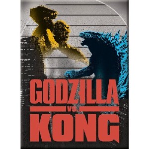 Godzilla vs Kong Fight Magnet