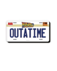 Back to The Future License Chunky Magnet