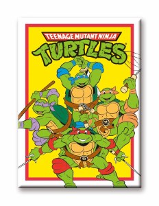 TMNT Group Flat Magnet