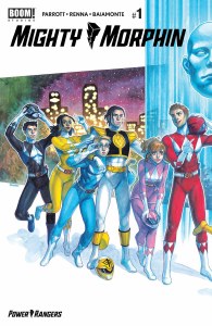 Mighty Morphin #1 2nd Ptg Connecting Variant