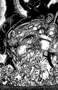 Mighty Morphin Power Rangers Teenage Mutant Ninja Turtles II #5 10 Copy Variant