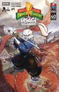 Mighty Morphin Power Rangers Usagi Yojimbo #1 Cvr C
