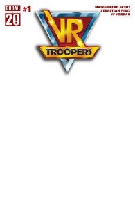 VR Troopers #1 Blank Sketch Variant