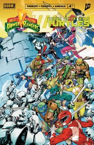 Mighty Morphin Power Rangers Teenage Mutant Ninja Turtles III #4 Cvr B