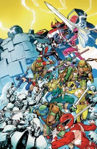Mighty Morphin Power Rangers Teenage Mutant Ninja Turtles III #4 Cvr K