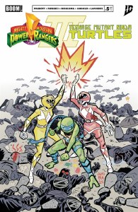 Mighty Morphin Power Rangers Teenage Mutant Ninja Turtles III #5 Cvr B