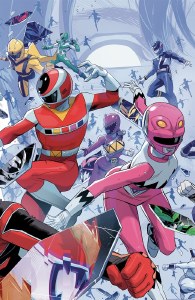 Power Rangers Unlimited #2 Cvr C Every Ranger Ever Card Stock Connecting Variant