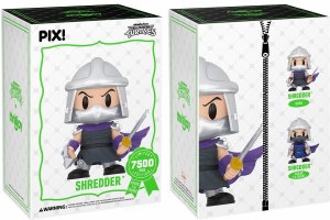 PIX Teenage Mutant Ninja Turtles Shredder Ready to Shred Vinyl Figure