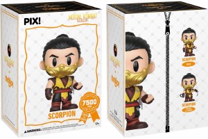 PIX Mortal Kombat Klassic Scorpion Vinyl Figure