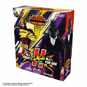 My Hero Academia CCG All Might vs All-For-One Clash 2 Player Deck