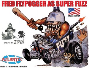 Fred Flypogger as Super Fuzz Model Kit