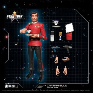 Star Trek W1 F4 Star Trek VI The Undiscovered Country Captain Hikaru Sulu Action Figure