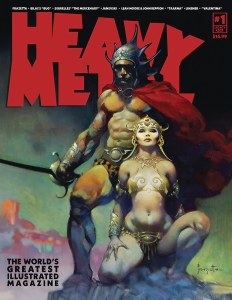 Heavy Metal Magazine #1 Frazetta Variant