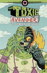 Toxic Avenger Vs The Noxious Offender #1 Cvr A Matt Bors
