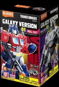 Transformers Blokees Galaxy Version 1 Roll Out Blind Box Figure