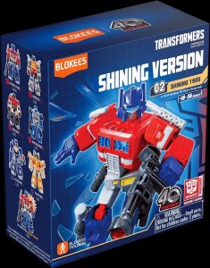 Transformers Blokees Shining Version 2 Shining 1985 Blind Box Figurine
