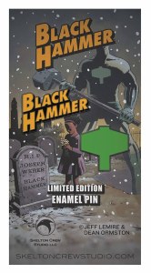 Black Hammer Logo &amp; Emblem Limited Edition Enamel Pin Set