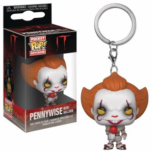 Pocket POP IT 2017 Pennywise With Balloon Keychain