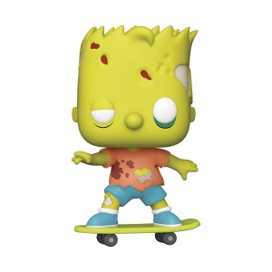 POP TV The Simpsons Treehouse of Horror Zombie Bart Vinyl Figure