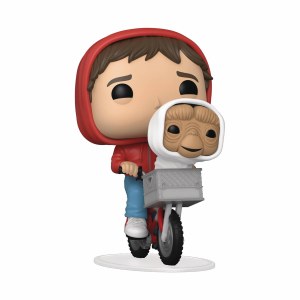 POP Movies ET 40th Anniversary Elliott with ET in Bike Basket Vinyl Figure