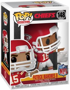 POP NFL Chiefs Patrick Mahomes II Vinyl Figure