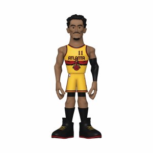 Vinyl Gold NBA Hawks Trae Young Alternate Uniform 5 In Vinyl Figure