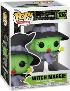 POP TV Simpsons Treehouse of Horror Witch Maggie Vinyl Figure
