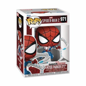 POP Marvel Spider-Man 2 Videogame Peter Parker Advanced Suit 2.0 Vinyl Figure
