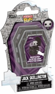 Pocket POPper Nightmare Before Christmas Jack Skellington Vinyl Figure in Coffin