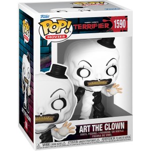 POP Movies Terrifier Art the Clown w/Knife Vinyl Figure