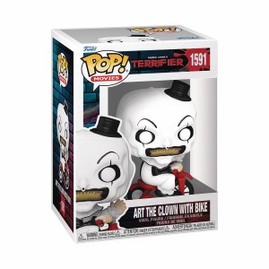 POP Movies Terrifier Art the Clown w/Bike Vinyl Figure