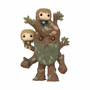 POP Movies Lord of the Rings Treebeard with Merry and Pippin